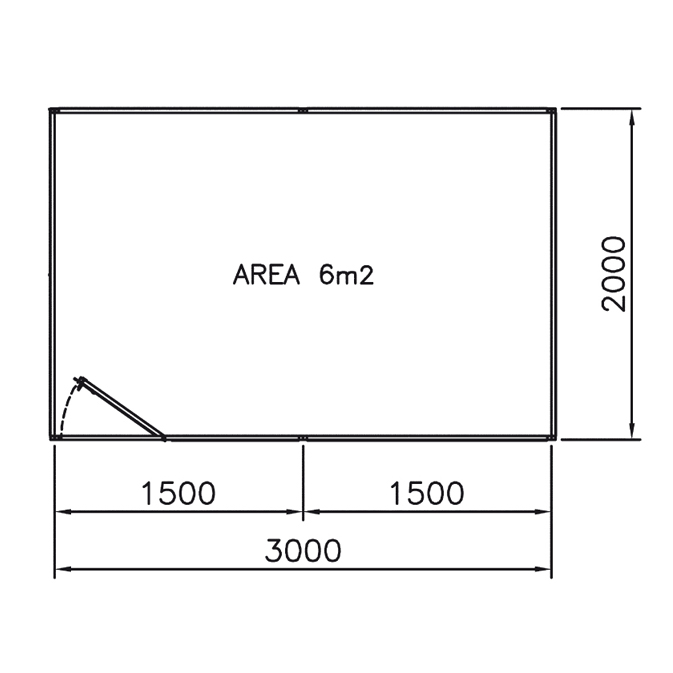 Dog Pen Size 6m