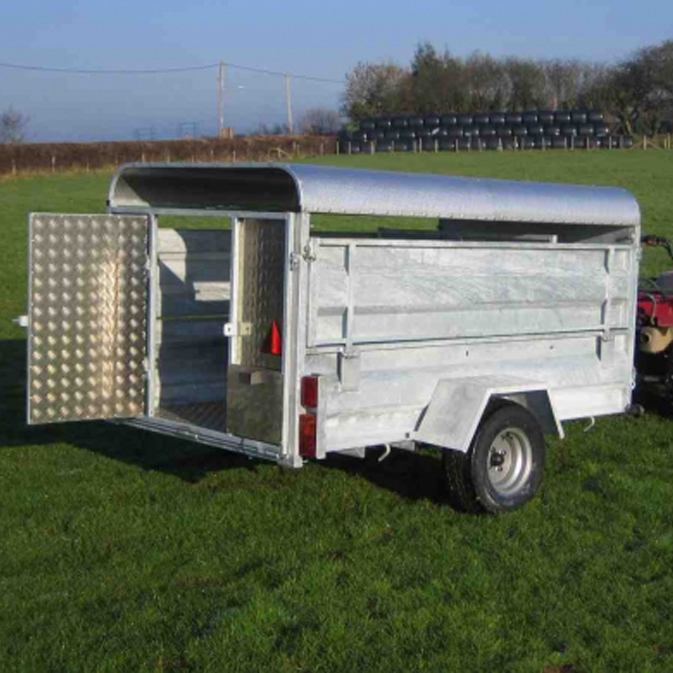 Drop Side Canopy Trailers