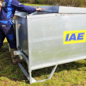 Portable Cattle Feeding