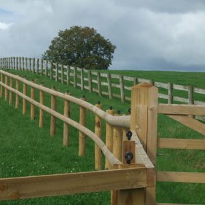 Post & Rail Fencing Square